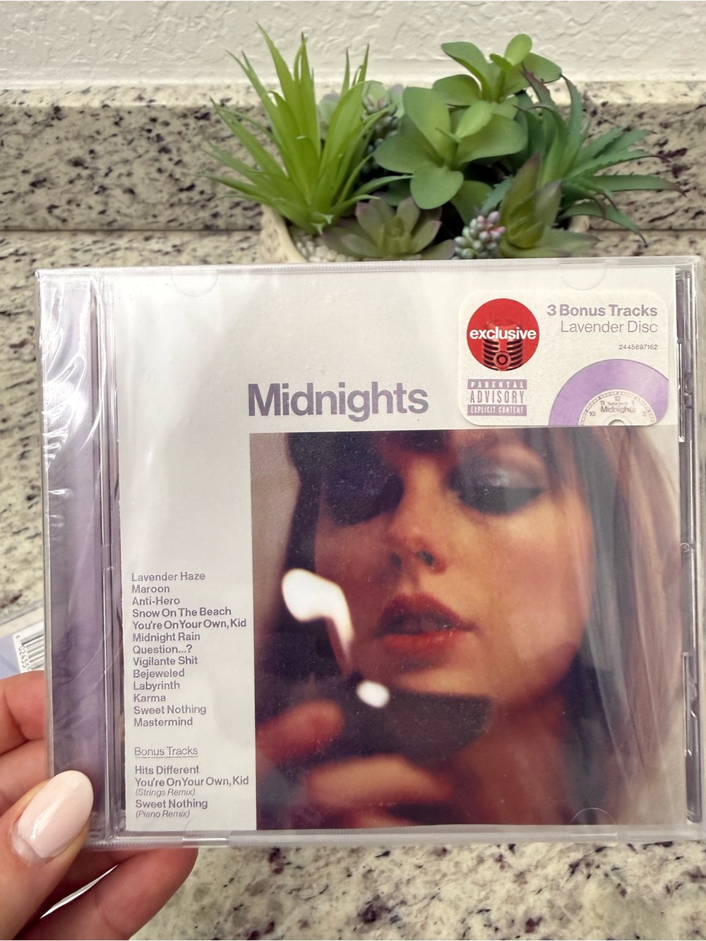 Taylor Swift "Midnights" CD - Lavender Edition